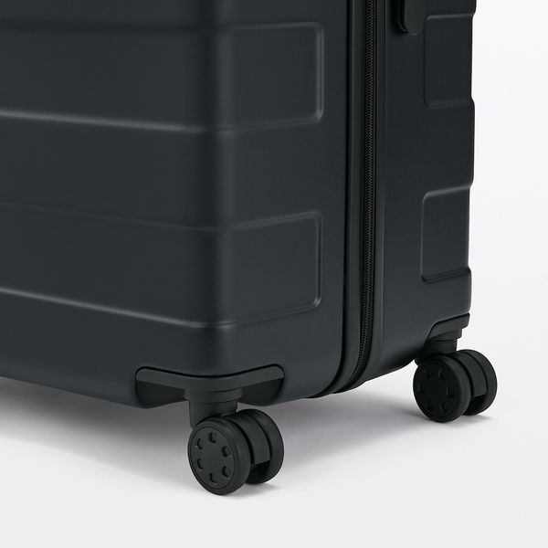 2023/7月購入保証書付 ハードキャリーケース無印105L黒スーツケース 