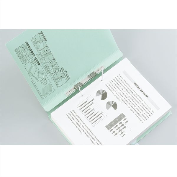 コクヨ ガバットファイル（背幅伸縮ファイル）（紙製） ひも付き A4 