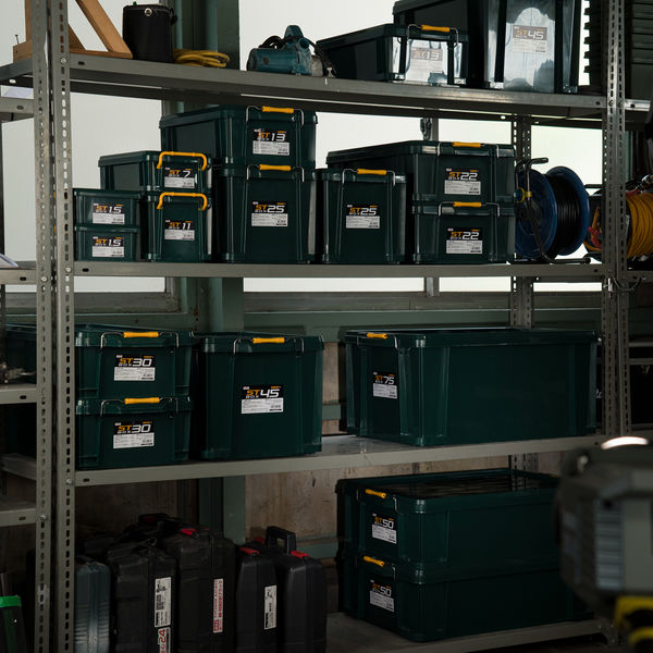 JEJアステージ STボックス 43L グリーン #45G 1箱（4個入） - アスクル