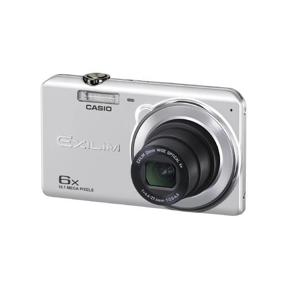 カシオ　デジタルカメラ「EXILIM」Z900シルバー　お買得キット（専用充電池もう1個+3Wayストラップ+ケースセット）EX-Z900SRSETA