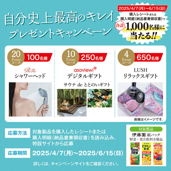 伊藤園 1日分の野菜 紙パック 200ml 1セット（48本） 【野菜
