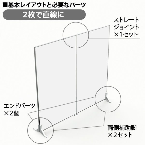 トーカイスクリーン E-placeパネル ホワイト木目調 幅900mm 高さ1615mm用 1枚(取寄品)