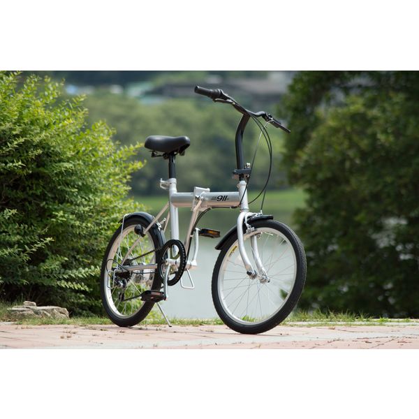 【自転車・折りたたみ】 ミムゴ ACTIVE911 ノーパンクFDB206S 1台（直送品）