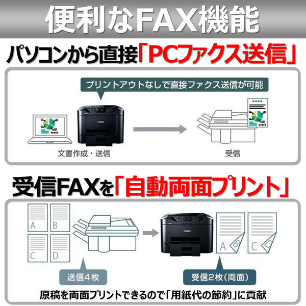 キヤノン Canon プリンター MAXIFY MB2730 A4 カラーインクジェット Fax複合機 ビジネスプリンター