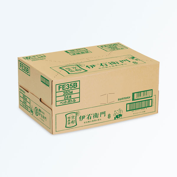 【公式】 サントリー 伊右衛門 アスクル - 1セット（48本） 350ml お茶飲料