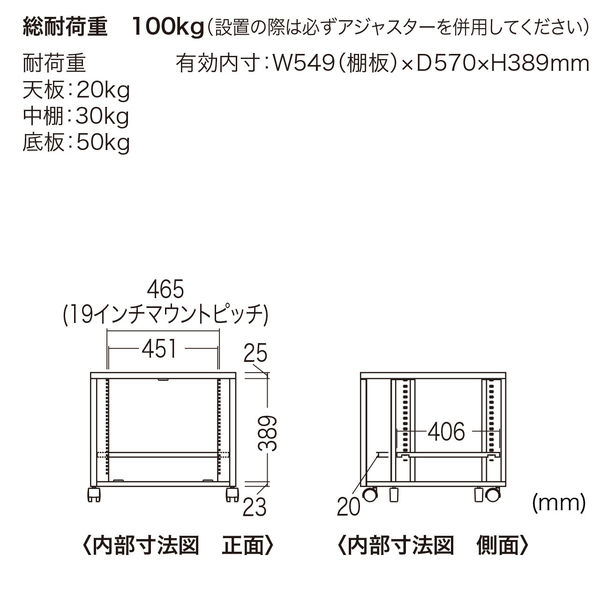 サンワサプライ　19インチマウントボックス（H500・8U）　CP-101　（直送品）