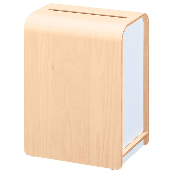 アスクル オリジナル木製ご意見箱 ナチュラル 1セット（2個