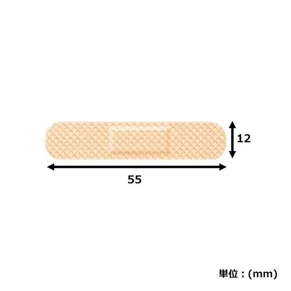 ニチバン 救急絆創膏 ケアリーヴ Sサイズ 12mm×55mm CL30S 1箱