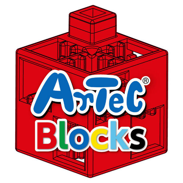 アーテック Artecブロック ミニ四角 20P 水 77823 5個（直送品