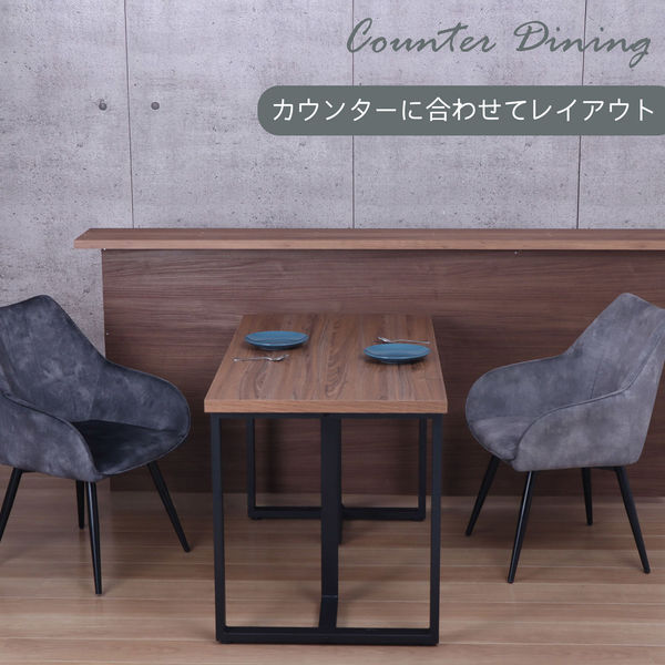 エイ・アイ・エス テーブル脚 金属角枠脚 Tタイプ 幅630×奥行320×高さ