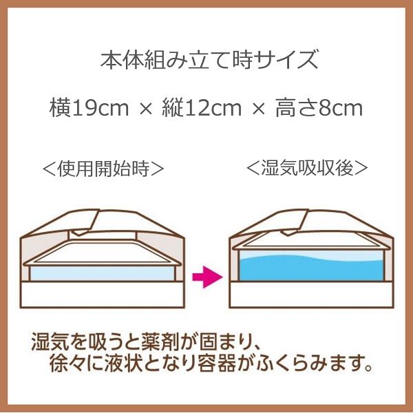 ドライ＆ドライUP 超大容量 湿気とり 除湿剤 NECO ねこ 金木犀の