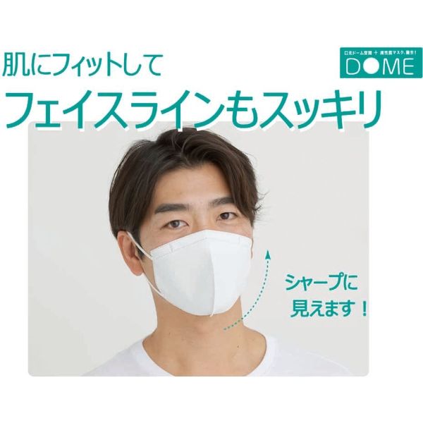 山崎産業 コンドルC 立体型マスク ドーム ふつうサイズ （1箱