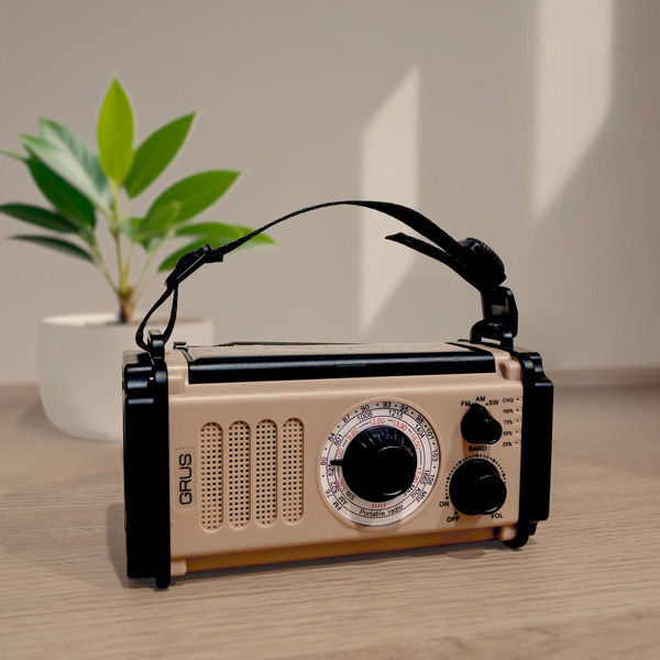 インテック マルチアナログラジオ 防災用ラジオ GRS303-SND 1台（直送