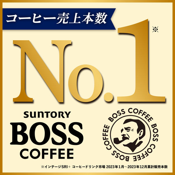 サントリー クラフトボス ブラック ラベルレス 500ml 1セット（48本