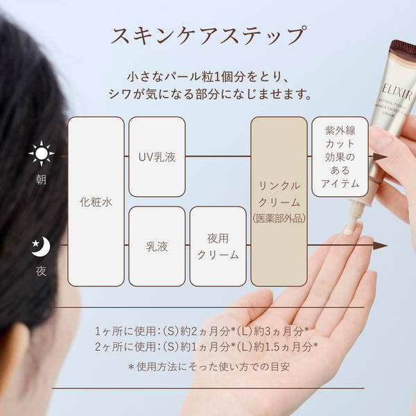 未開封◆資生堂◆エリクシール レチノパワー リンクルクリーム S/L 計3本組◆ ポイント15倍】【医薬部外品】資生堂 エリクシール シュペリエル