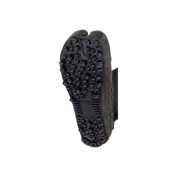 莊快堂 安全スパイク地下たび 大馳8枚 黒 24.5cm 1837532003 1足