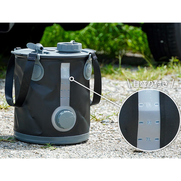 FUTURE FOX ウォータージャグ 10L 折りたたみ式 防災用品 ウォーター
