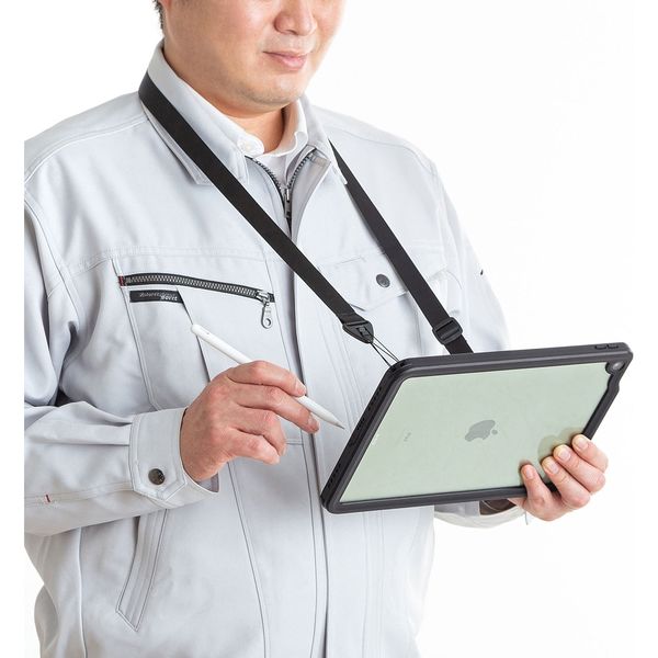 サンワサプライ iPad Air 耐衝撃防水ケース PDA-IPAD1716 1個（直送品）