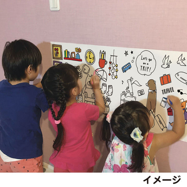 サンスター文具 ペタッと!ロールぬりえ サンリオキャラクターズ