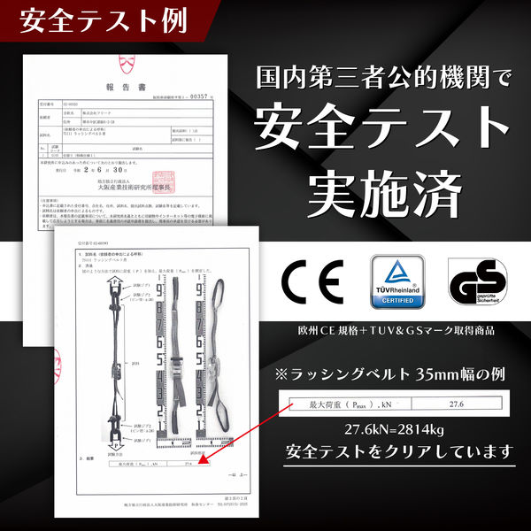 フリーク FREAK ラッシングベルト青 エンドレス0.75ton 幅25mm