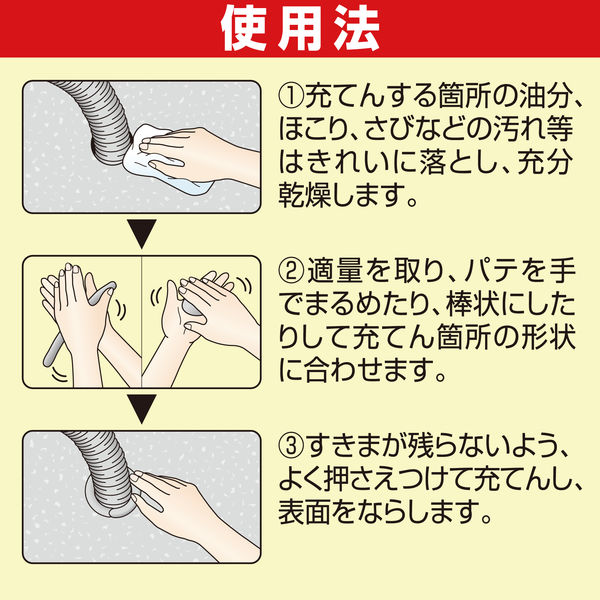 セメダイン すきまパテ白色 200g HC-146 1個 - アスクル