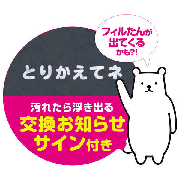 お徳用5枚入 パッと貼るだけ ホコリとりフィルター 換気扇用 30cm 1