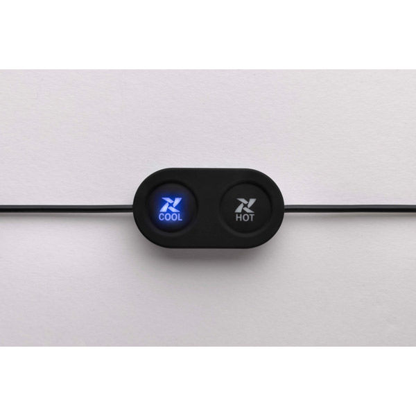 アイトス 温冷ペルチェ6点式ベスト AZ-8155-010-F ブラック 1式（直送