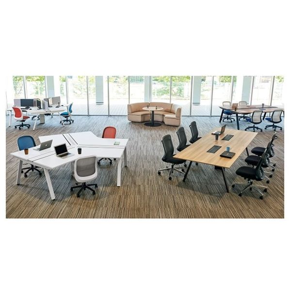 組立設置込】プラス ジェネラ フリーデスク 片面ストレート ベース