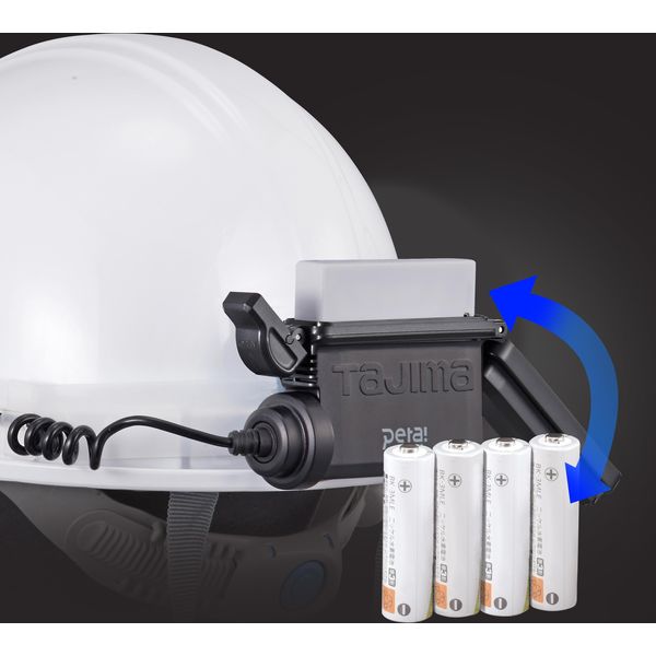 エテコマーシャルヘッドライト ペタLEDヘッドライトE351 LE-E351 TJMデザイン（直送品） - アスクル