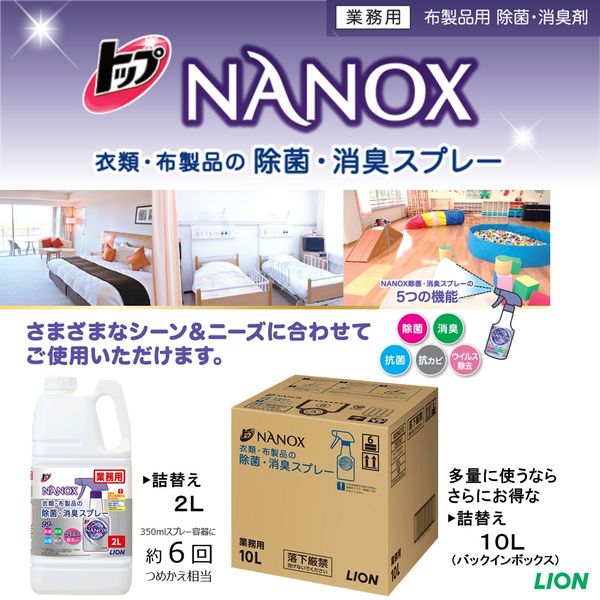 ライオンハイジーン トップNANOX(ナノックス)衣類・布製品の除菌・消臭