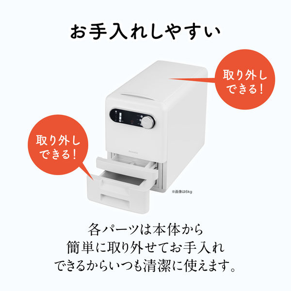 池商 保冷米びつ 6kg RA-KRA6 1台（直送品） - アスクル