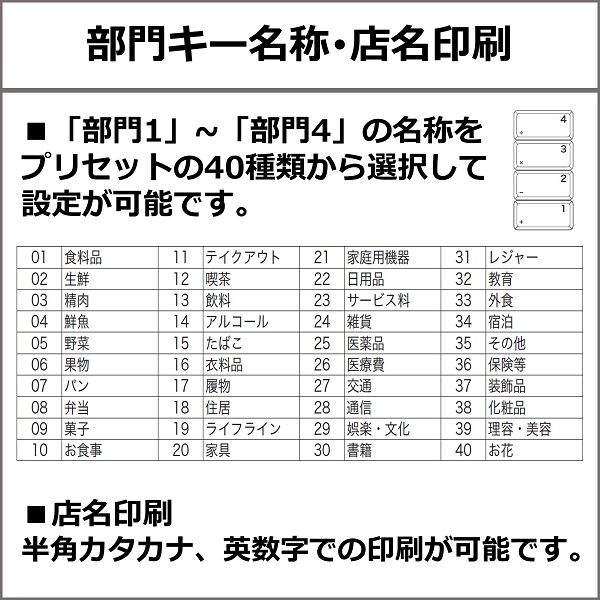 カシオ計算機 インボイス対応電子レジスター ホワイト SR-G3-EX-WE 1台 ...