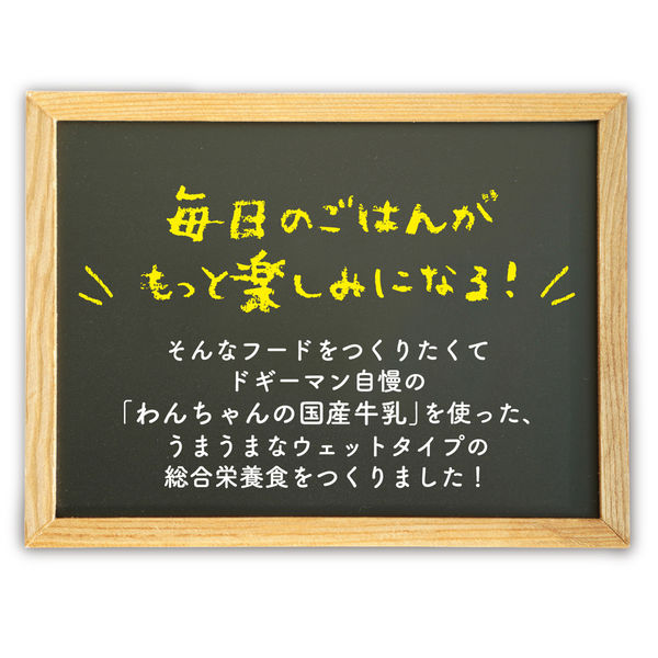 ドギーマン わんちゃんの国産牛乳スープごはん ビーフと緑黄色野菜入り 国産 80g 20個 ドッグフード 犬 ウェット パウチ - アスクル