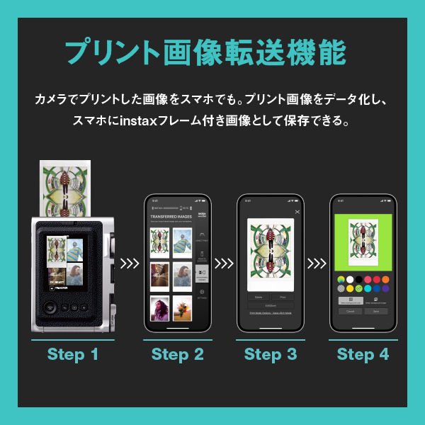 富士フイルム チェキ INSTAX mini Evo ブラック 1台 - アスクル 富士フイルム チェキ INSTAX mini Evo ブラック 1台 - アスクル
