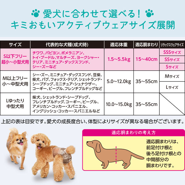 エリエール キミおもい アクティブウェア SSS～S パンツ 超小