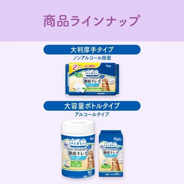 エリエール キミおもい 徹底キレイおそうじシート 除菌