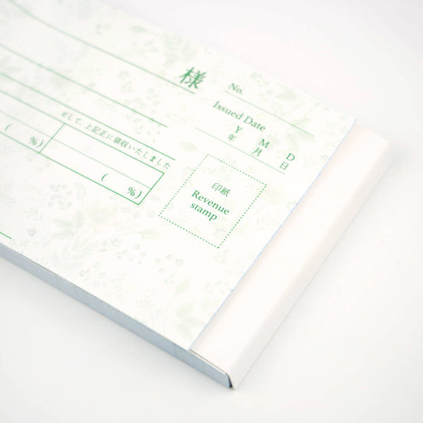 フロンティア 領収書 青と黄の小花 RS-017 1セット(1冊×5 フロンティア 領収書 青と黄の小花 RS-017 1セット(1冊×5