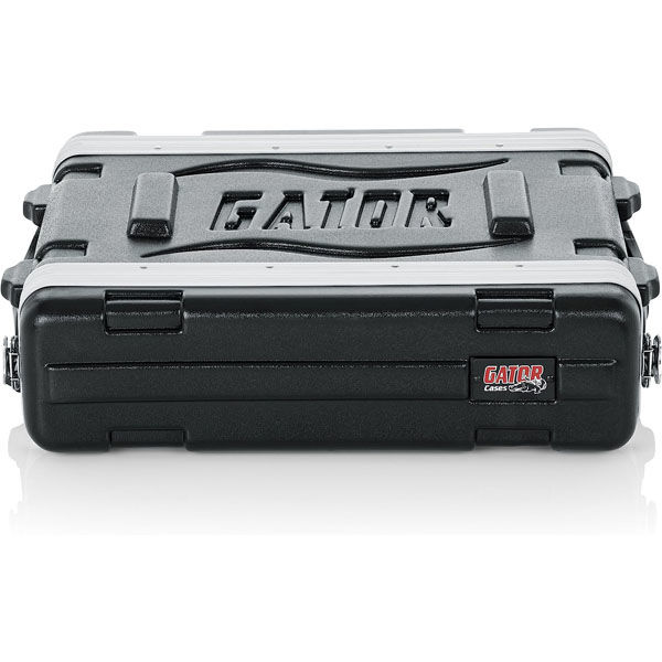 GATOR ゲーター ラックケース 軽量PE製 2U/ショートサイズ GR-2S (ネジ/ワッシャー付属)（直送品）