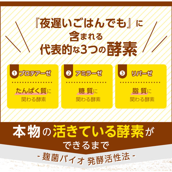 st★送料無料24h以内発送 夜遅いごはんでも　GOLD＋　180粒 新谷酵素 夜遅いごはんでも GOLD+ (180粒) ダイエット