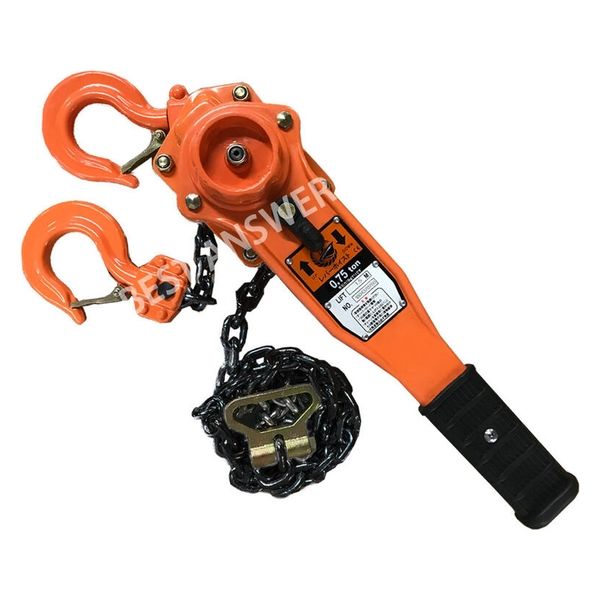 レバーホイスト 0.75ton 003 1台 - アスクル