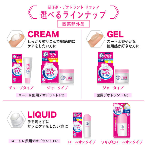 リフレア デオドラントリキッド 30ml 無香料 2個 ロート製薬 - 制汗剤