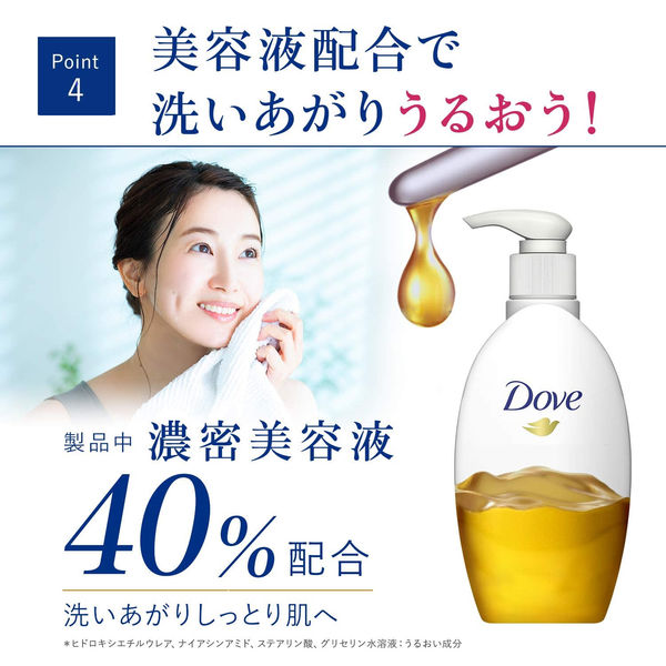 ダヴ（Dove） モイスチャー クレンジングミルク メイク落とし つめかえ