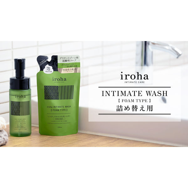 iroha INTIMATE CARE（イロハ インティメート ケア） インティメートウォッシュ 詰め替え 135ml 【泡タイプ】