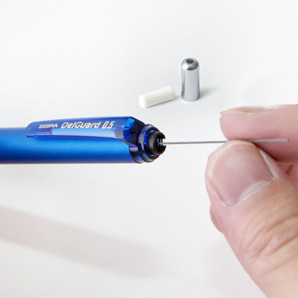 シャープペンシル デルガード 0.5mm ハニカムグレー P-MA85-N2