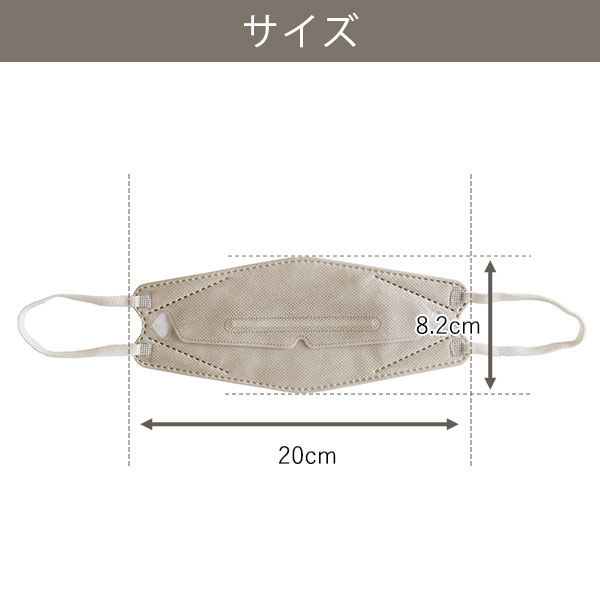 会話しやすい立体型マスク カラーアソート ペールトーン 3Dマスク 不織布 使い捨て　1箱(10枚×3色入)　 オリジナル