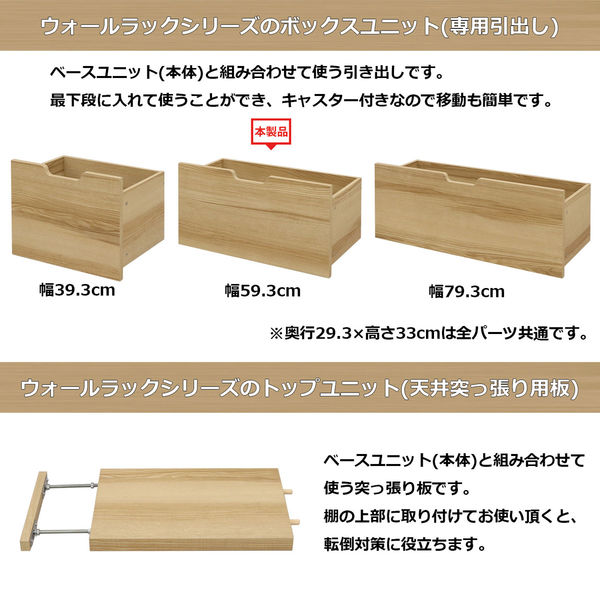 エイ・アイ・エス ウォールラック ボックスユニット 60 幅593×奥行293