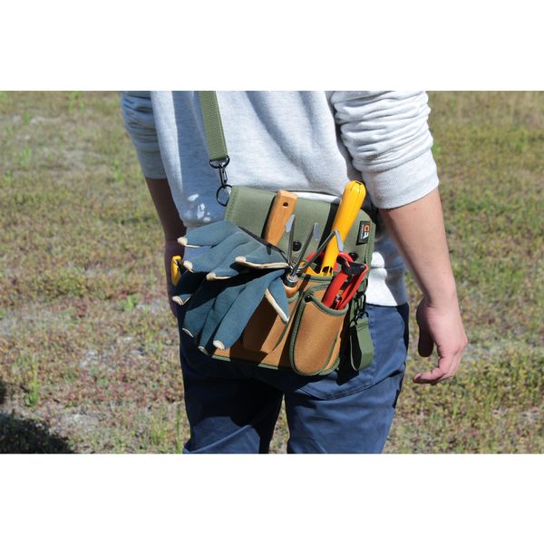 wake×Setinn ポーチ3Pセット ビッグマン GA ガーデニングポーチ NNPー02 1個 - アスクル