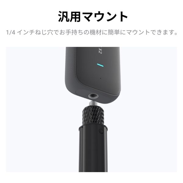 Insta360 見えない自撮り棒＋三脚 CINX2CB/G 1個（直送品）