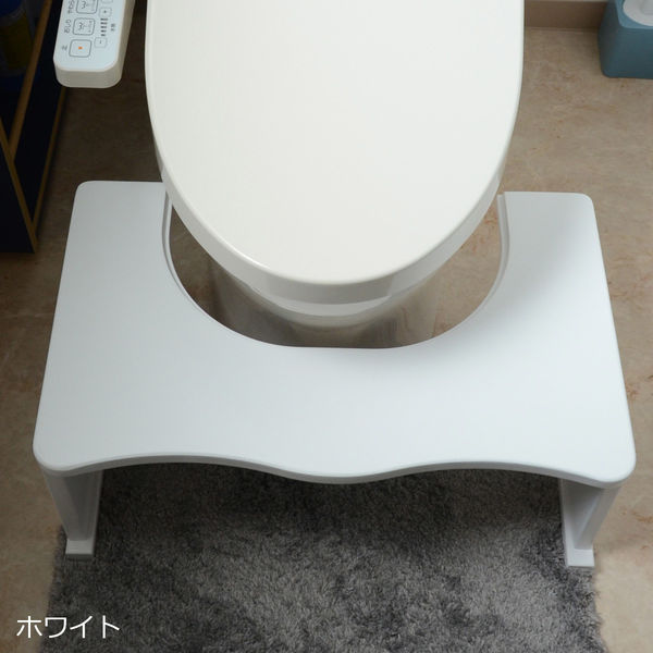 B.Bファニシング トイレ踏み台【ホワイト】 ONSA0129MOWHT 1台（直送品）