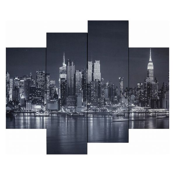 美工社 New York Hudson River (4枚セット) 絵画 ポスター IPT-61748 １個（直送品） - アスクル